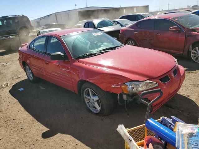 2001 Pontiac Grand AM SE1