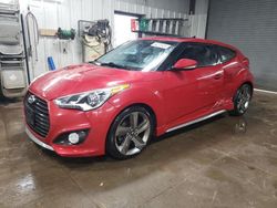 Salvage cars for sale at Elgin, IL auction: 2013 Hyundai Veloster Turbo