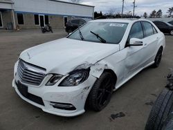 Mercedes-Benz e-Class salvage cars for sale: 2013 Mercedes-Benz E 350 4matic