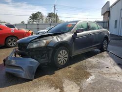 Salvage cars for sale from Copart Montgomery, AL: 2012 Honda Accord LX