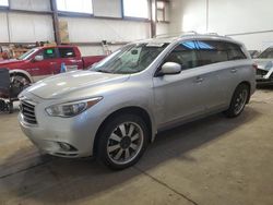 Salvage cars for sale from Copart Nisku, AB: 2013 Infiniti JX35