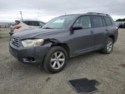 Salvage cars for sale from Copart Vallejo, CA: 2009 Toyota Highlander