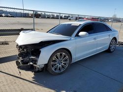 Audi A8 salvage cars for sale: 2014 Audi A8 L Quattro