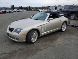 Salvage cars for sale at Vallejo, CA auction: 2006 Chrysler Crossfire Limited