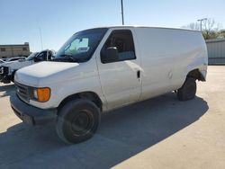 Salvage trucks for sale at Wilmer, TX auction: 2006 Ford Econoline E250 Van