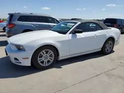 Salvage cars for sale at Grand Prairie, TX auction: 2014 Ford Mustang