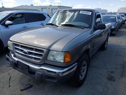 Salvage cars for sale from Copart Martinez, CA: 2003 Ford Ranger