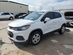 Salvage cars for sale at Haslet, TX auction: 2017 Chevrolet Trax LS