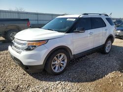 Salvage SUVs for sale at auction: 2014 Ford Explorer XLT