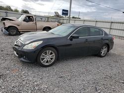 Salvage cars for sale at Hueytown, AL auction: 2013 Infiniti G37 Base