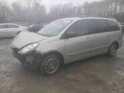 Salvage cars for sale at Waldorf, MD auction: 2009 Toyota Sienna CE