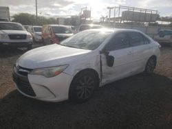 Salvage cars for sale at Kapolei, HI auction: 2016 Toyota Camry LE