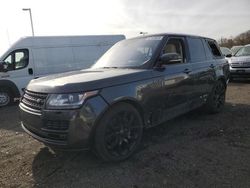 Salvage cars for sale from Copart East Granby, CT: 2017 Land Rover Range Rover Supercharged