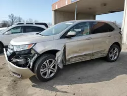 Salvage cars for sale from Copart Fort Wayne, IN: 2018 Ford Edge Titanium