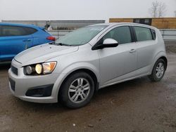 Salvage cars for sale at Columbia Station, OH auction: 2016 Chevrolet Sonic LT