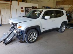 Jeep salvage cars for sale: 2018 Jeep Renegade Latitude