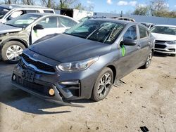 Salvage cars for sale from Copart Bridgeton, MO: 2021 KIA Forte FE