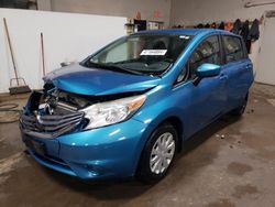 Salvage cars for sale from Copart Elgin, IL: 2015 Nissan Versa Note S