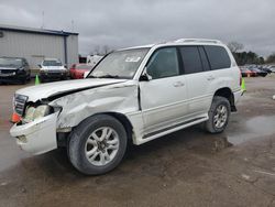 Salvage cars for sale at Florence, MS auction: 2004 Lexus LX 470
