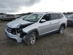 Salvage cars for sale from Copart Anderson, CA: 2018 Volkswagen Atlas SE