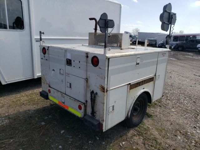 1990 Clark Forklift 1990 Clark B15 Trailer