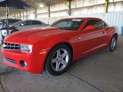 Chevrolet Camaro lt salvage cars for sale: 2011 Chevrolet Camaro LT