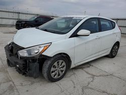 Hyundai Accent GS salvage cars for sale: 2015 Hyundai Accent GS