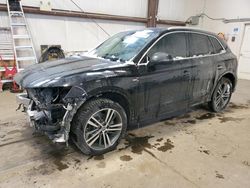 Salvage cars for sale from Copart Nisku, AB: 2018 Audi Q5 Progressiv S-Line