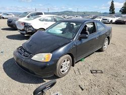Salvage cars for sale from Copart Vallejo, CA: 2001 Honda Civic DX