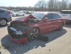 Honda Accord Sport salvage cars for sale: 2019 Honda Accord Sport