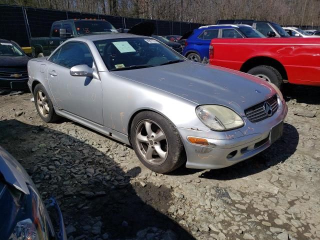 2001 Mercedes-Benz SLK 320