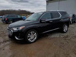 Chevrolet salvage cars for sale: 2018 Chevrolet Traverse High Country