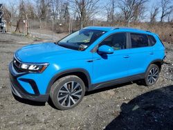 Salvage cars for sale from Copart Marlboro, NY: 2022 Volkswagen Taos SE