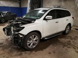 Salvage cars for sale from Copart Chalfont, PA: 2018 Nissan Pathfinder S