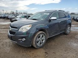 Salvage cars for sale at Central Square, NY auction: 2010 Chevrolet Equinox LTZ