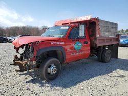 Salvage cars for sale at Windsor, NJ auction: 2007 GMC New Sierra K3500