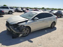 Salvage cars for sale at San Antonio, TX auction: 2017 Hyundai Elantra SE