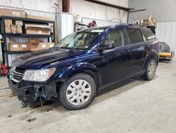 Salvage cars for sale at Rogersville, MO auction: 2017 Dodge Journey SE
