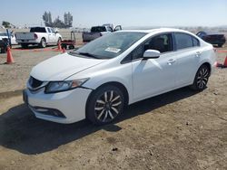 Honda salvage cars for sale: 2015 Honda Civic EXL