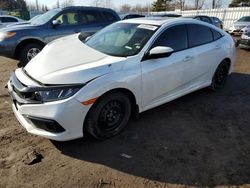 Salvage cars for sale from Copart Bowmanville, ON: 2020 Honda Civic Sport