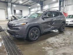 Jeep salvage cars for sale: 2018 Jeep Cherokee Latitude