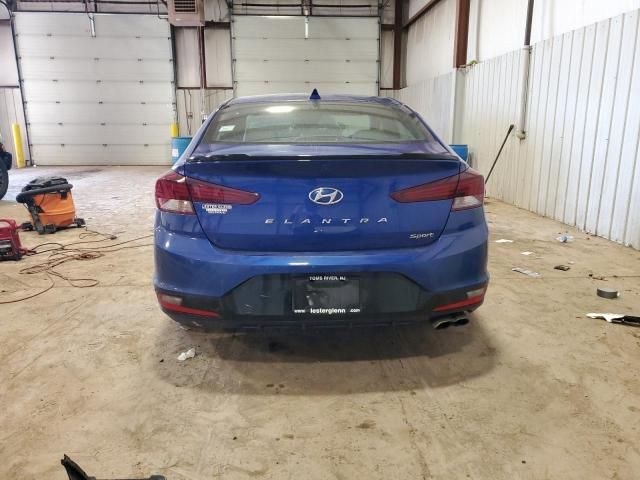 2019 Hyundai Elantra Sport