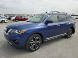 Salvage cars for sale at Sikeston, MO auction: 2018 Nissan Pathfinder S