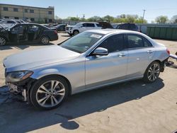 Salvage cars for sale at Wilmer, TX auction: 2018 Mercedes-Benz C300