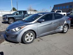 Salvage cars for sale at Littleton, CO auction: 2014 Hyundai Elantra SE