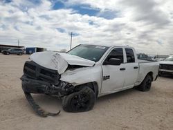 Salvage cars for sale from Copart Andrews, TX: 2022 Dodge RAM 1500 Classic Tradesman