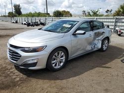 Salvage cars for sale at Miami, FL auction: 2020 Chevrolet Malibu LT