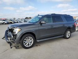 Salvage cars for sale from Copart Grand Prairie, TX: 2020 Ford Expedition Max XLT