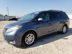 Vehiculos salvage en venta de Copart Temple, TX: 2014 Toyota Sienna XLE