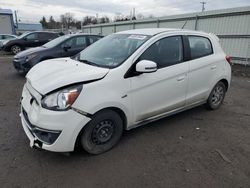 Salvage cars for sale at auction: 2017 Mitsubishi Mirage SE